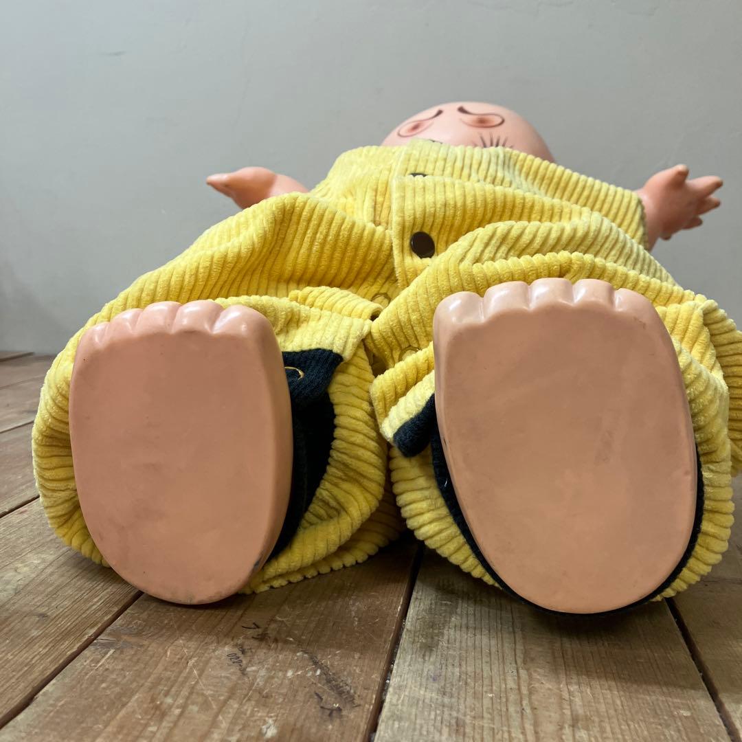 E-4 キューピー キューピー人形 ソフビ 特大キューピー レトロ雑貨 昭和レト