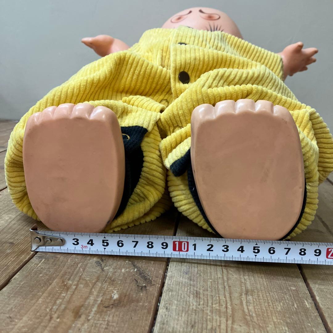 E-4 キューピー キューピー人形 ソフビ 特大キューピー レトロ雑貨 昭和レト