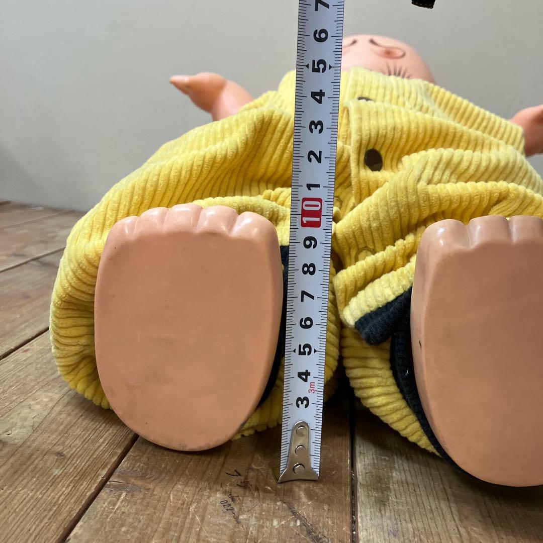 E-4 キューピー キューピー人形 ソフビ 特大キューピー レトロ雑貨 昭和レト