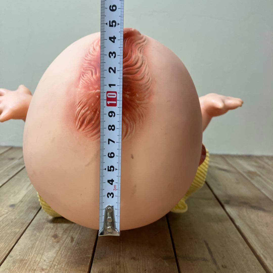 E-4 キューピー キューピー人形 ソフビ 特大キューピー レトロ雑貨 昭和レト