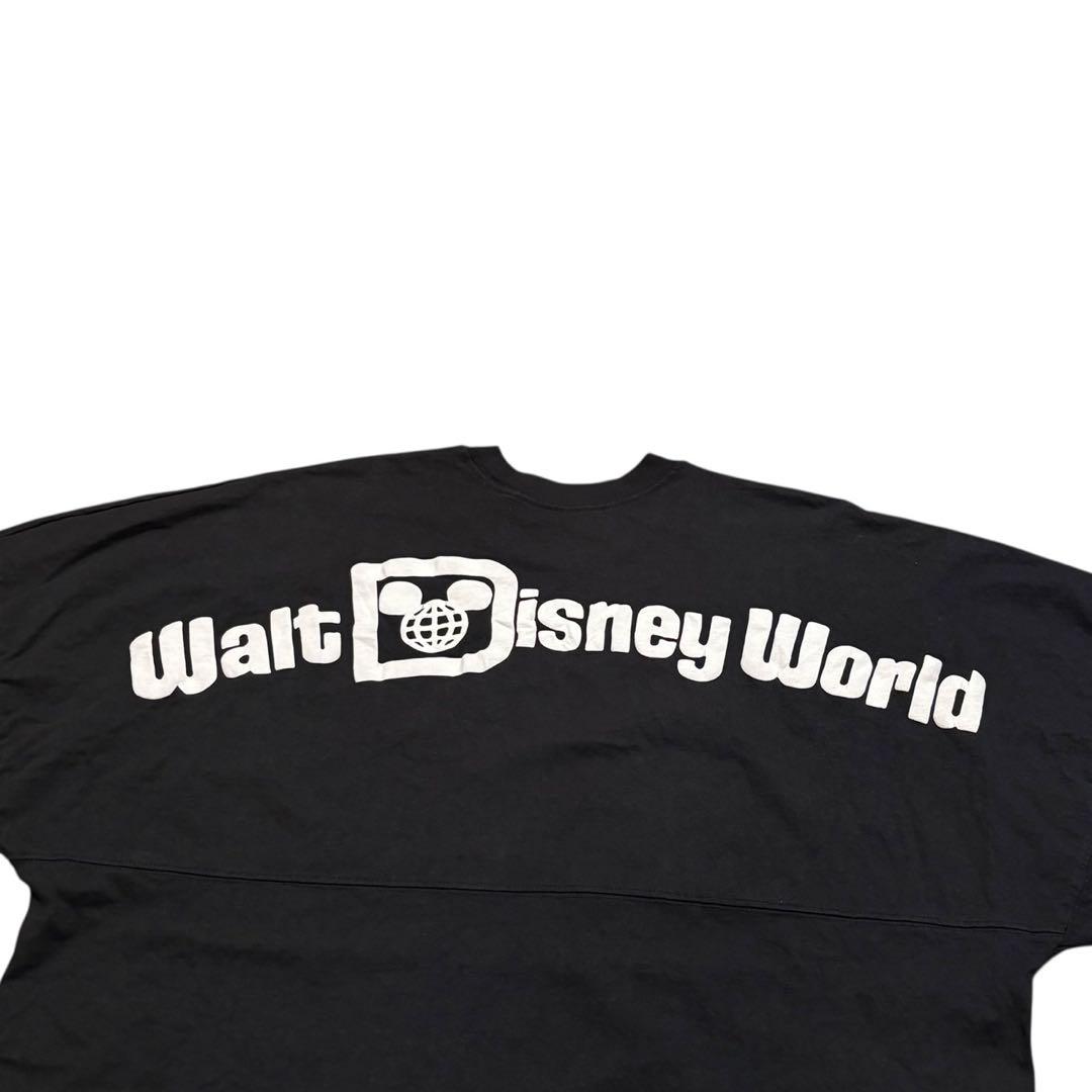 Disney スピリットジャージー 長袖Tシャツ ロンT アーチプリントロゴ