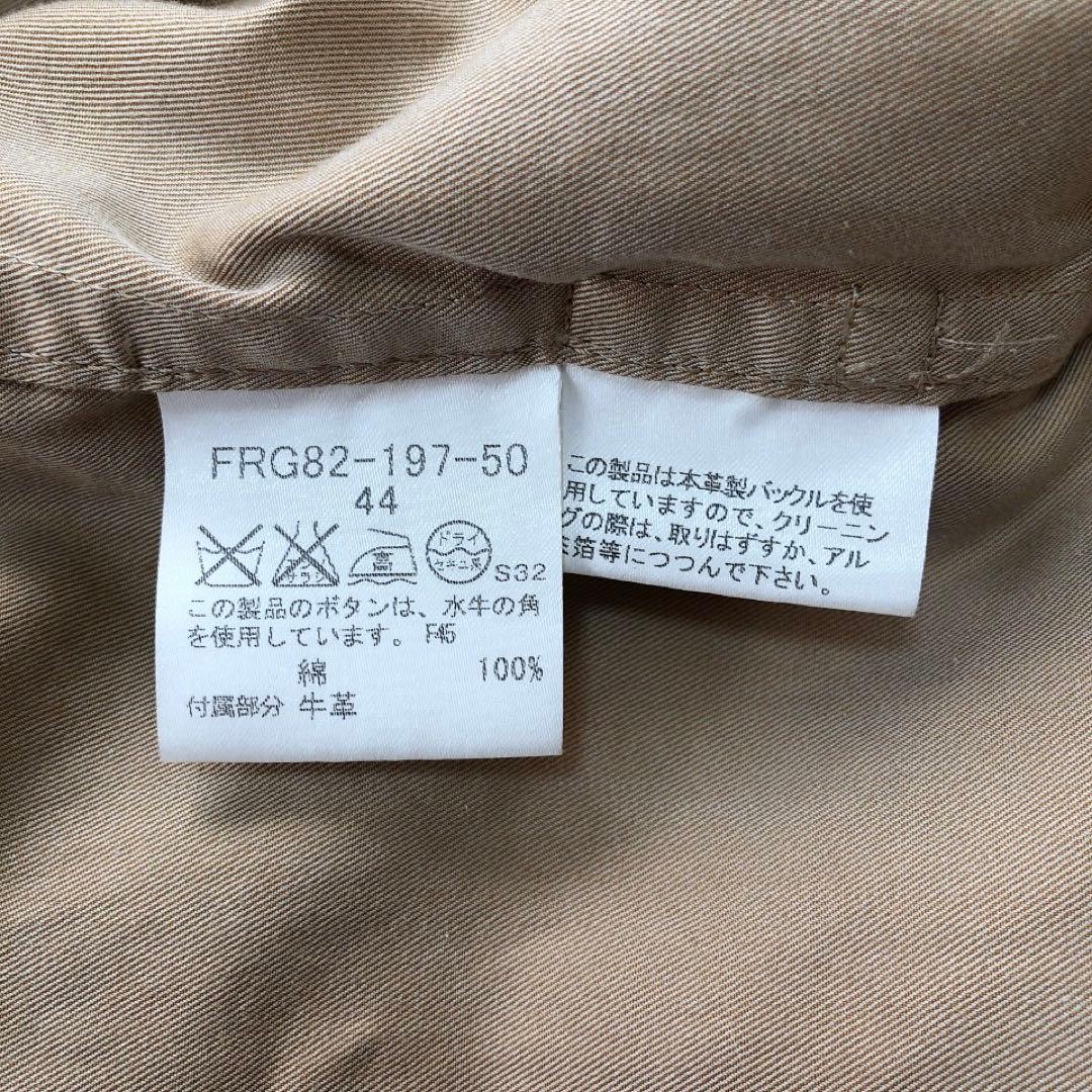 BURBERRY*バーバリーロンドン　大きいサイズ44　トレンチコート　チェック