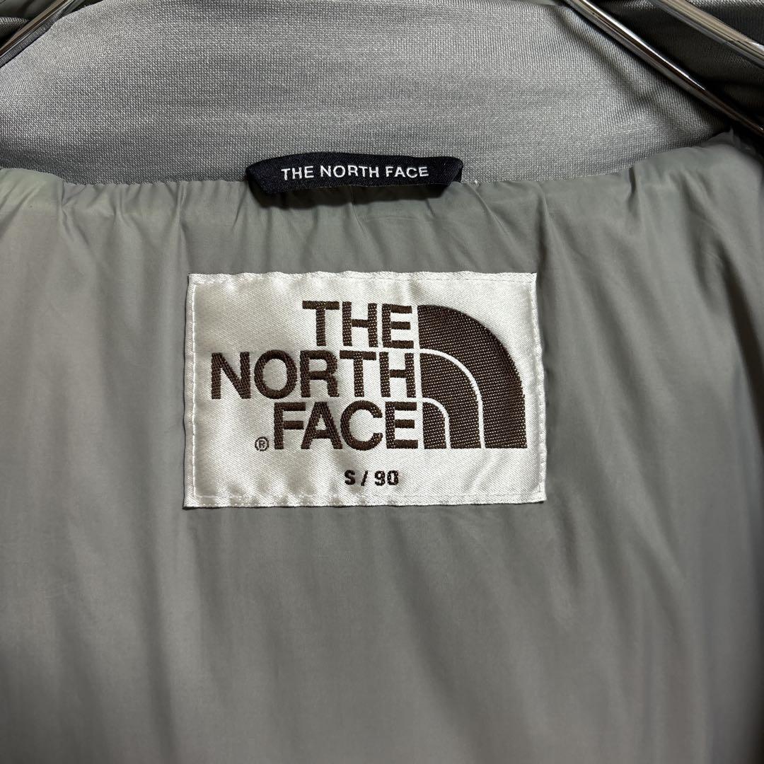 【R.D.Sダウン】ノースフェイス フード付きダウンベスト ホワイト