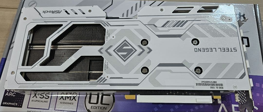 グラフィックボード・グラボ・ビデオカード Intel Arc B580 Steel Legend 12GB OC