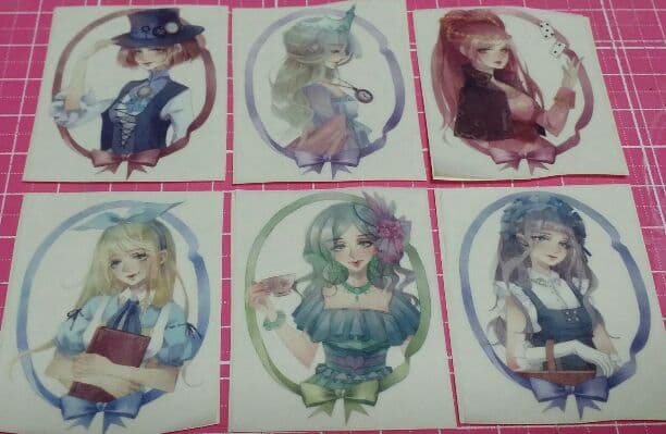 141.人物マステ1ループ切り売り120円