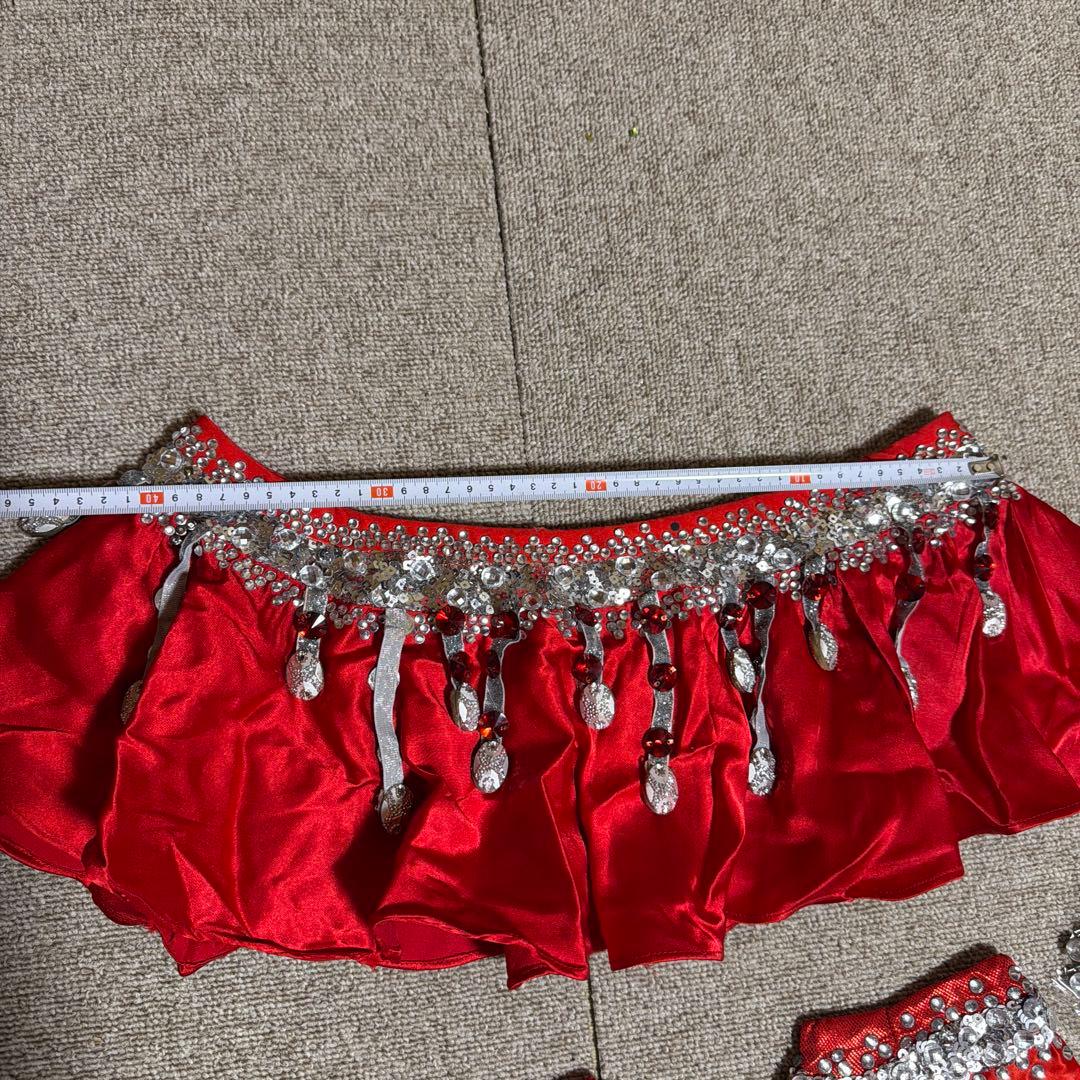 レッドベリーダンスセットアップ