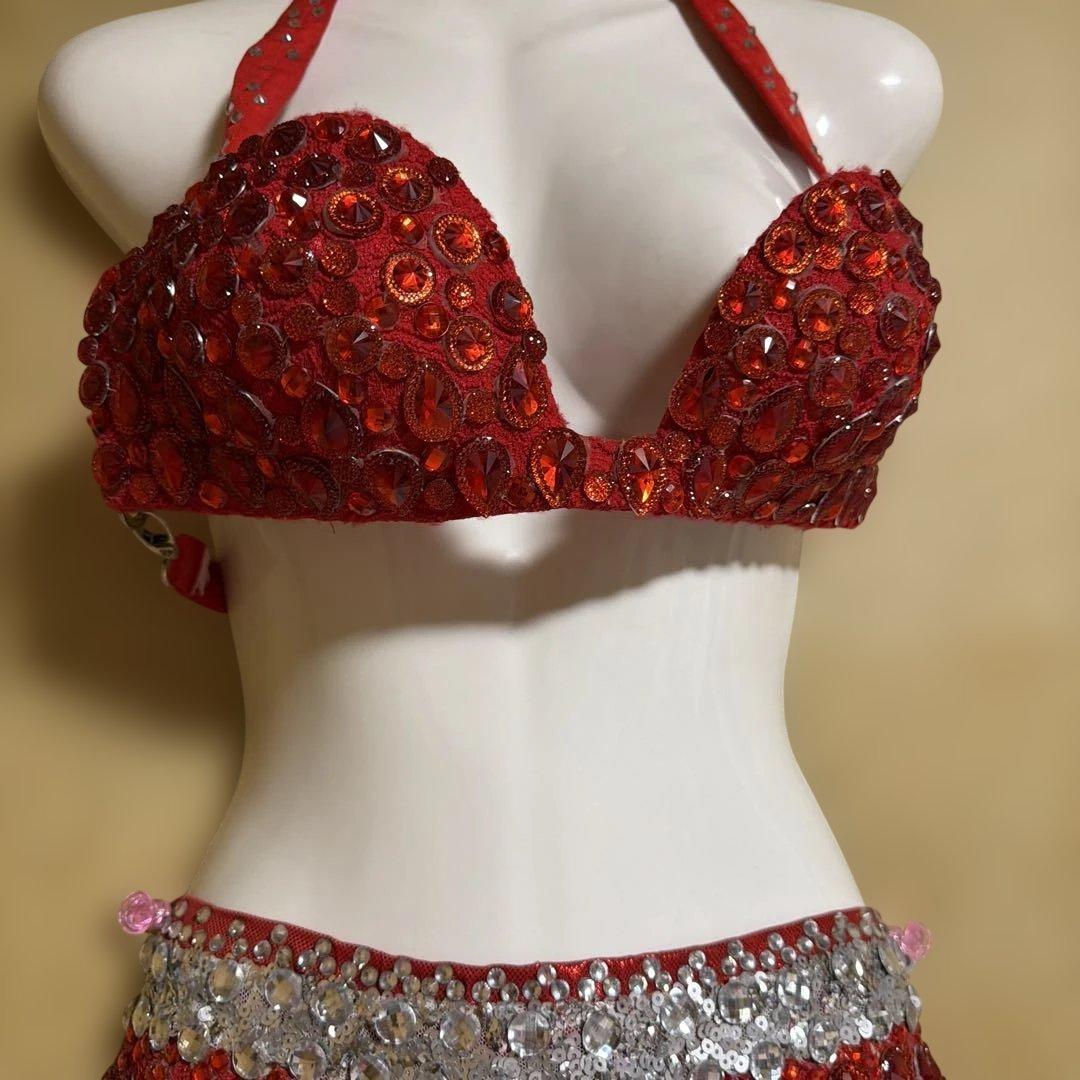 レッドベリーダンスセットアップ