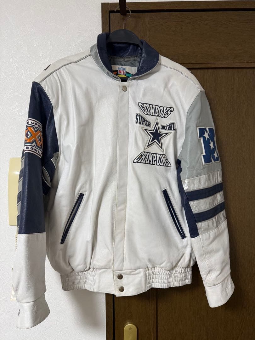ダラスカウボーイズ　レザージャケット