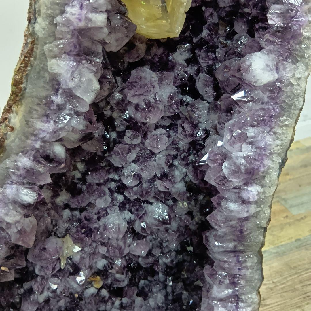 アメジストドーム 天然石 大型 高さ約110cm 強運 開運 浄化 紫水晶