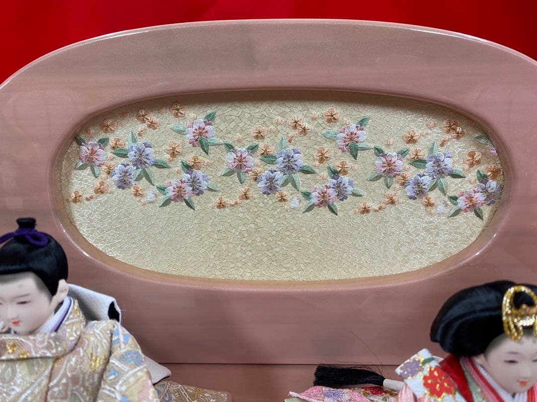 東京久月　五人飾り収納用三段セット・間口約５０×奥行約４３×高さ約５６㎝