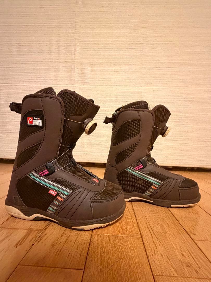 スノーボードセット（ブーツ・バインディング付）ボード138cm ブーツ24cm