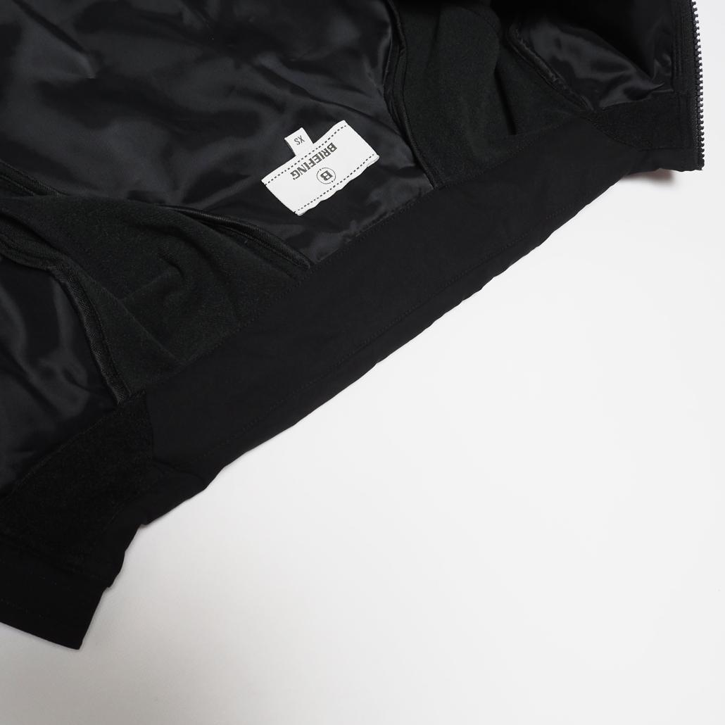 美品 BRIEFING GOLF ウィメンズ中綿ベスト BRG203W30 黒