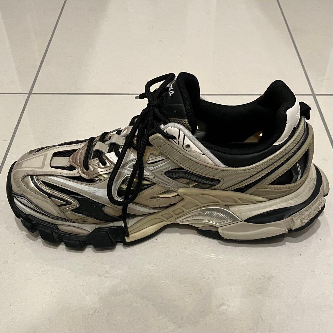 靴 BALENCIAGA track2 Beige 43 27.5-28.5cm