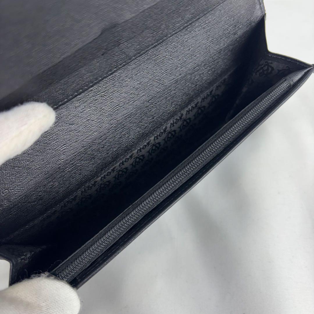 ✨美品✨ dunhill ダンヒル レザー 長財布 ブラック