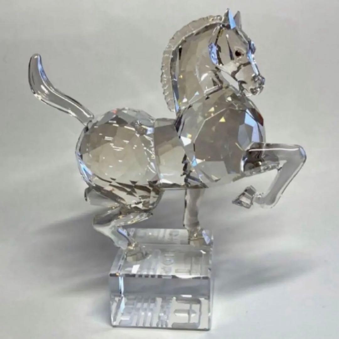 スワロフスキー 置物　午