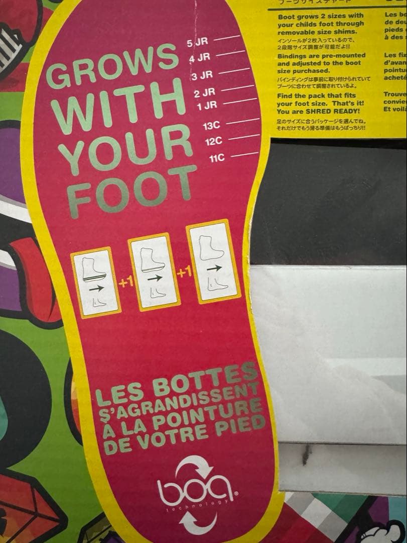 k2 ジュニアキッズ　スノーボード バインディング　ブーツ　3点セット　110