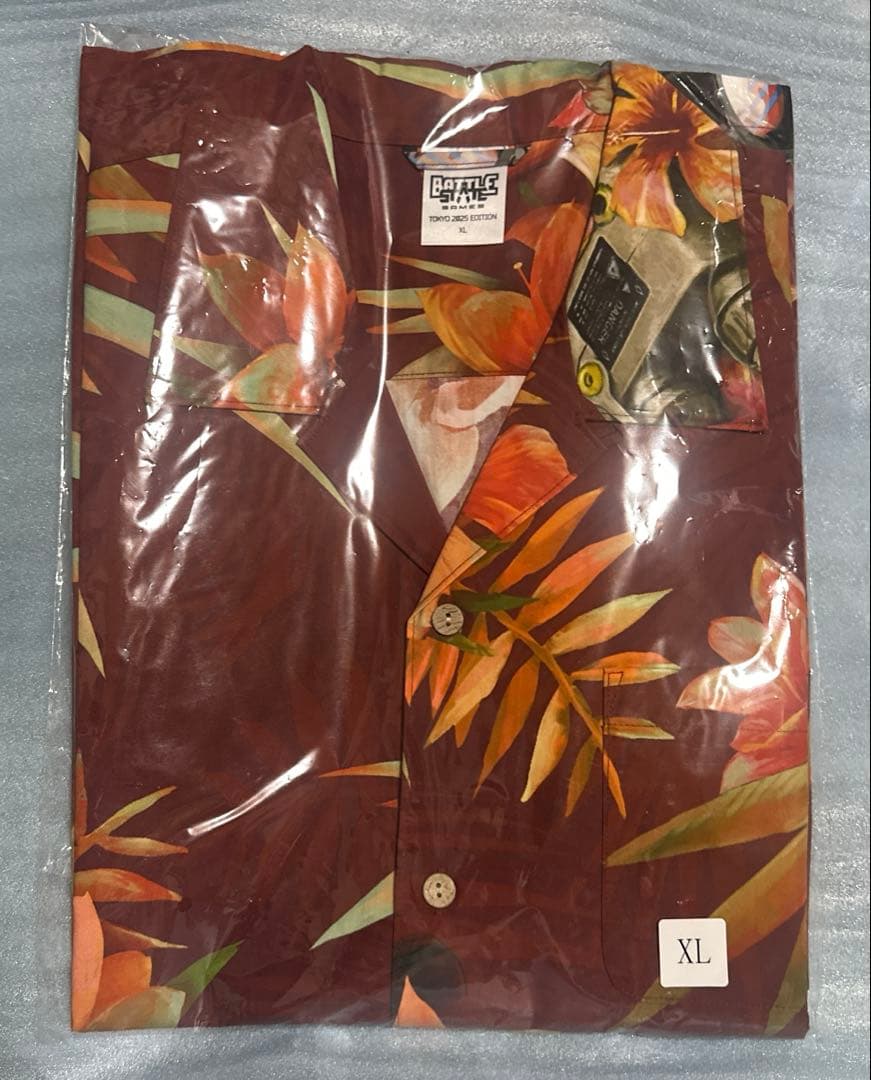タルコフ tgs2025 day off ハワイアンシャツ XL レッド