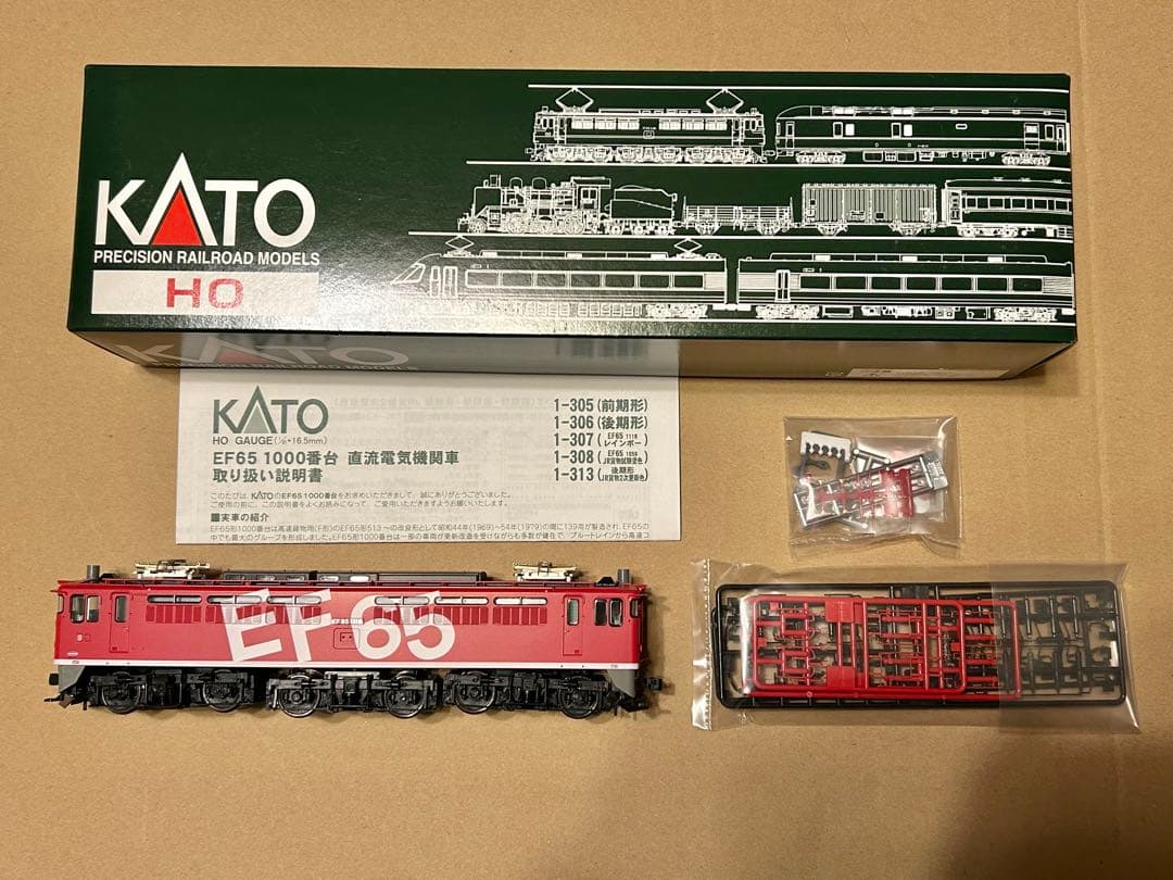 KATO HOゲージ 1-307 EF65-1118 レインボー