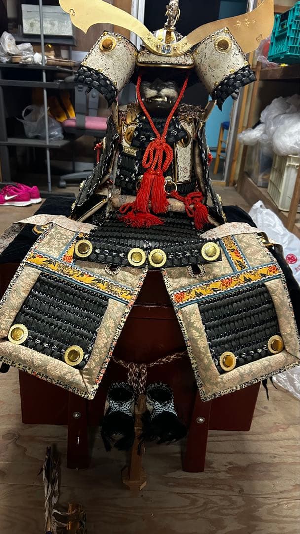 伝統的 五月人形 武士の鎧