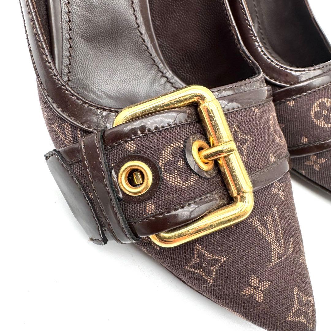 23cm　LOUIS VUITTON ルイヴィトン　モノグラム　パンプス