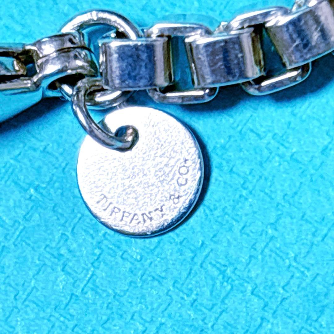 【美品】18.8cmTiffanyティファニー ベネチアン ブレスレット 925