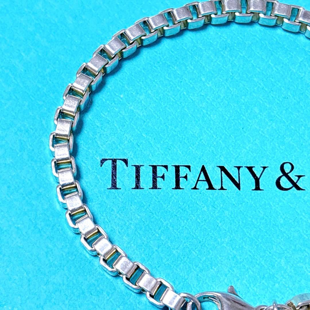 【美品】18.8cmTiffanyティファニー ベネチアン ブレスレット 925