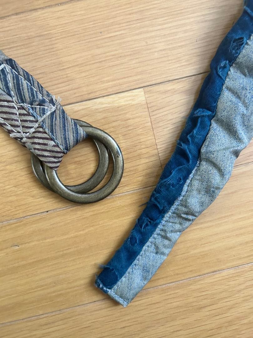 お値下げ！kapital 襤褸と襤褸転写生地 boro ボロスナフキンバッグ