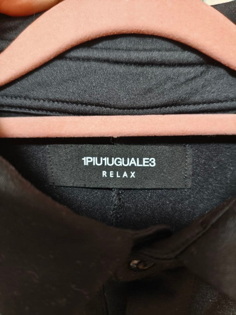 メンズウェア 1PIU1UGUALE3 Big Print Poloshirt Black