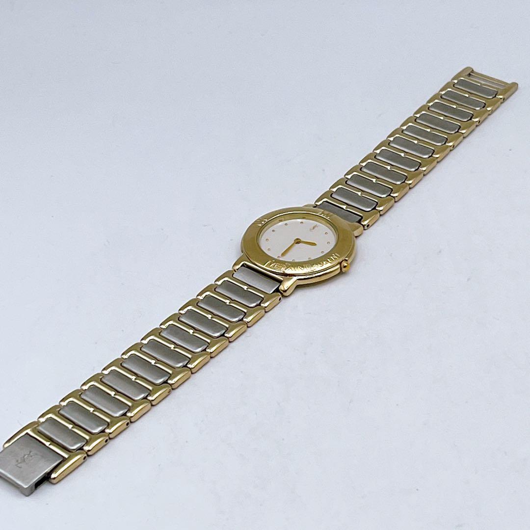 イヴサンローラン　メンズ　腕時計　クォーツ