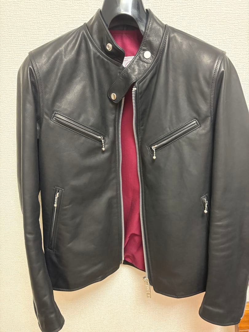 値下げ　美品　JAMES GROSE CLUBMAN 馬革　サイズ40 ブラック