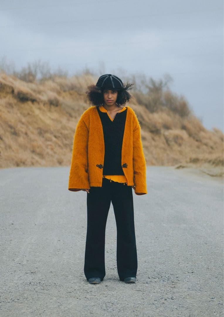 lamrof Mohair Cardigan モヘア ニット カーディガン