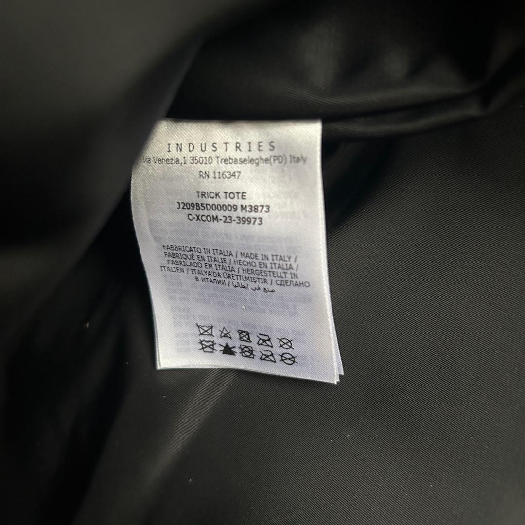 定価16万 モンクレール 2024年モデル トリック トートバッグ ブラック