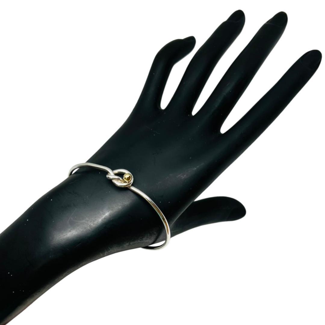 【極美品】TIFFANY ブレスレット ラブノット 925 750 コンビ