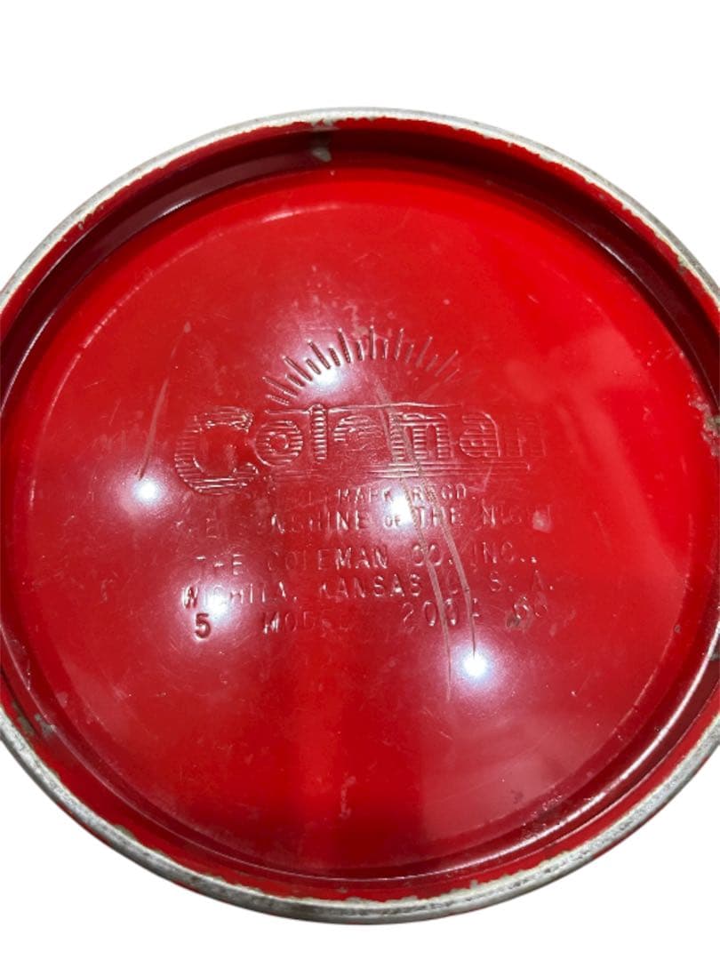 ヴィンテージ コールマン ランタン 200A 赤ランタン