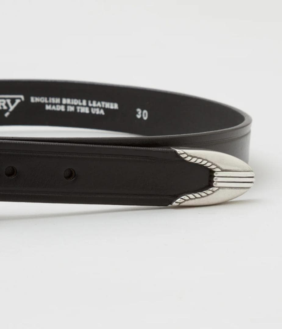 TORY LEATHER WESTERN BELT 32 新品 USA製 本革