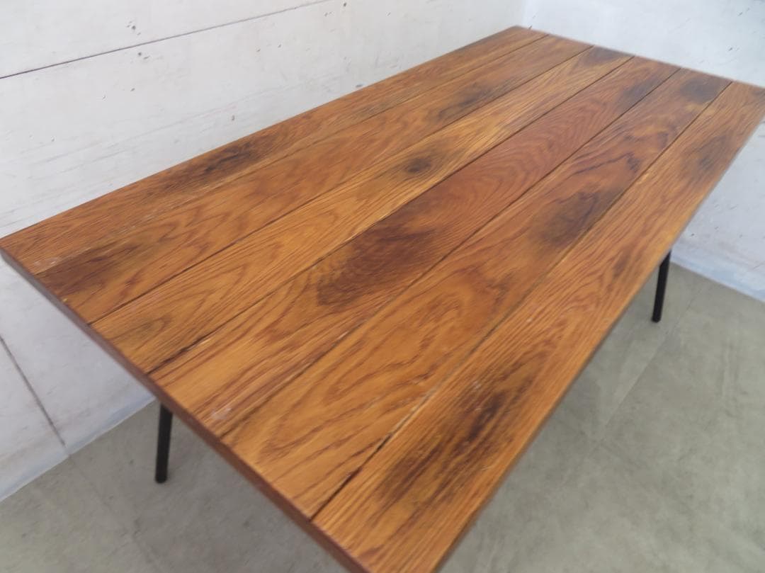 ACMEアクメファニチャー■グランドビューダイニングテーブル■オーク無垢アイアン