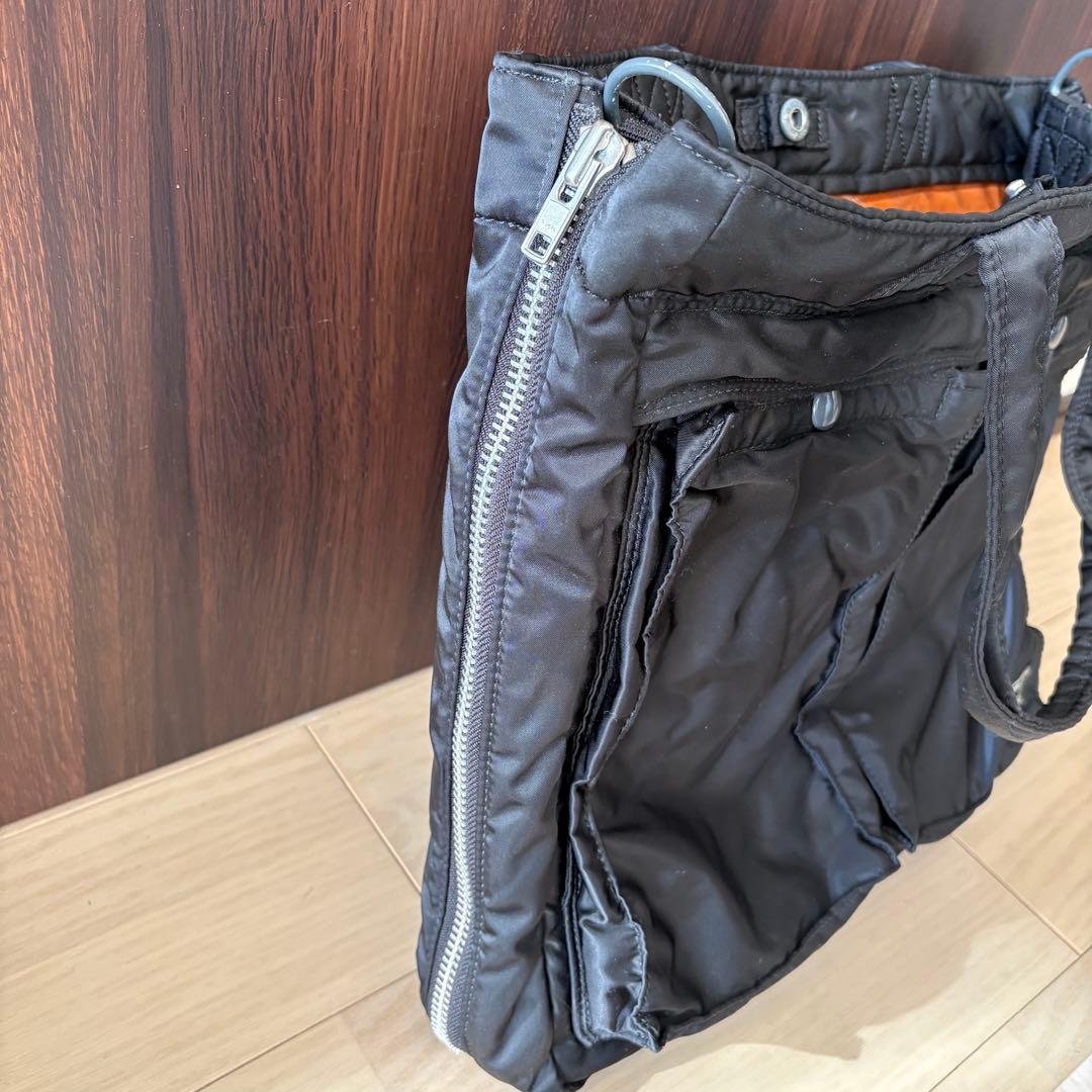PORTER タンカー 2WAYトートバッグ ショルダーバッグ　ブラック