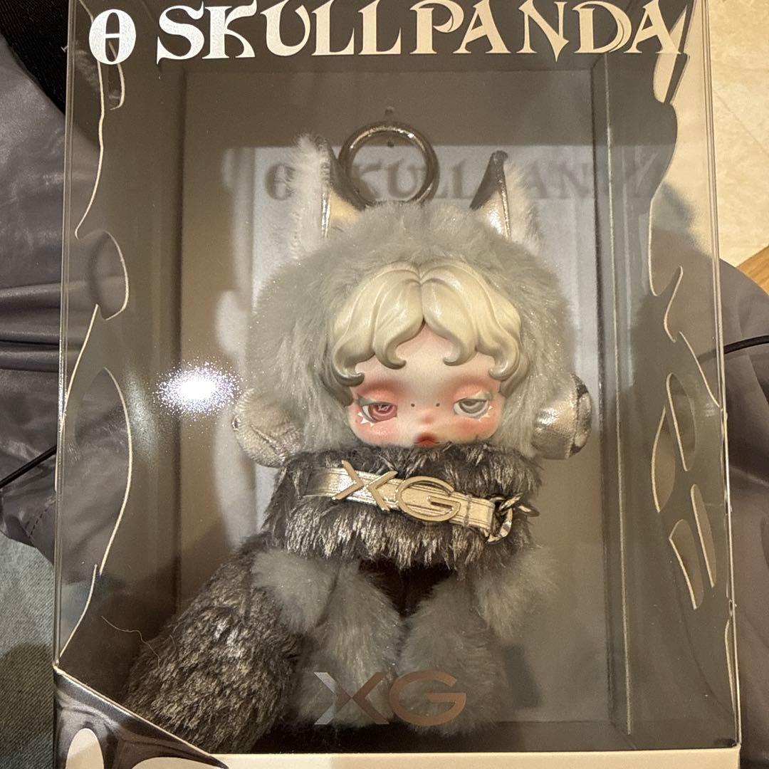 新品未開封　SKULL PANDA XGコラボ ぬいぐるみ