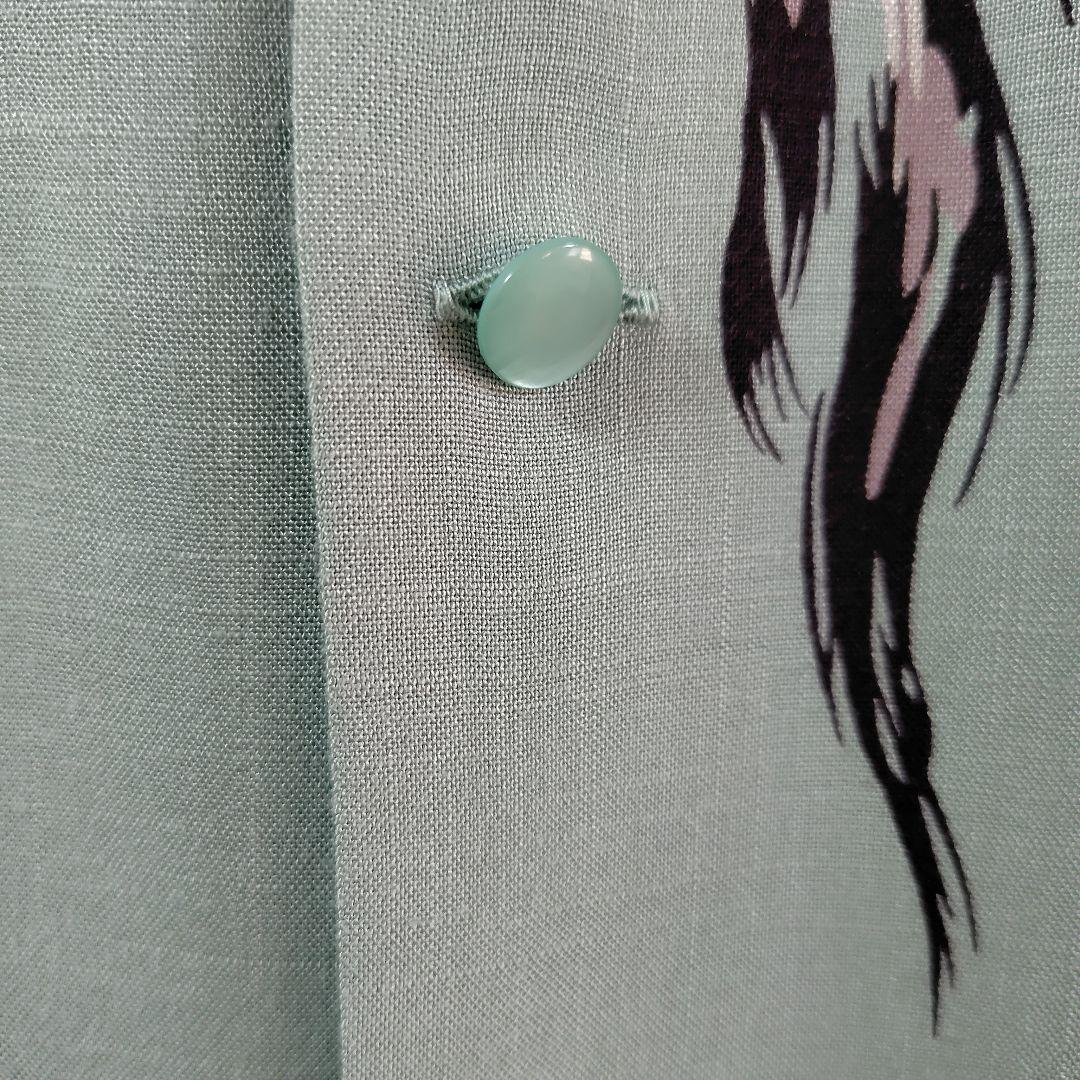 STAR OF HOLLYWOOD シュランケンヘッドレーヨンシャツsize M