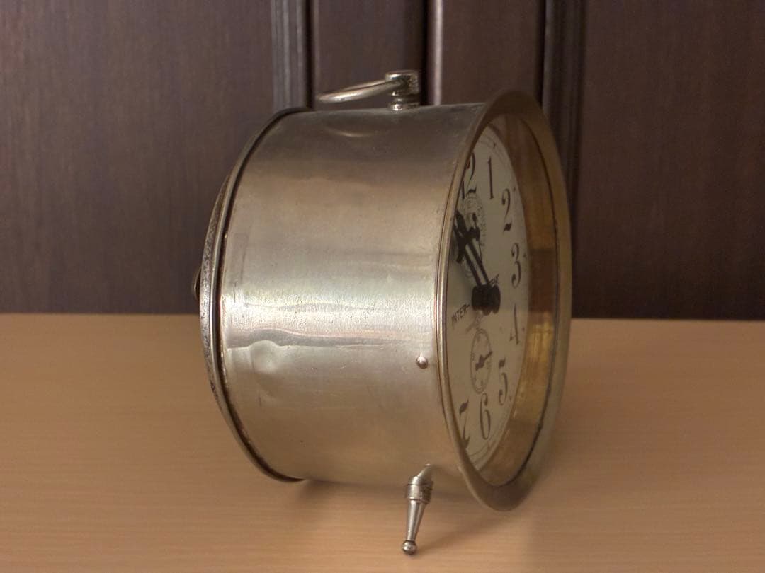 精工舎　目覚まし時計　ビンテージINTERMITTENT