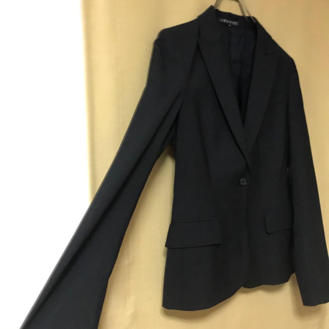 theory ブラックスーツ パンツセットアップ