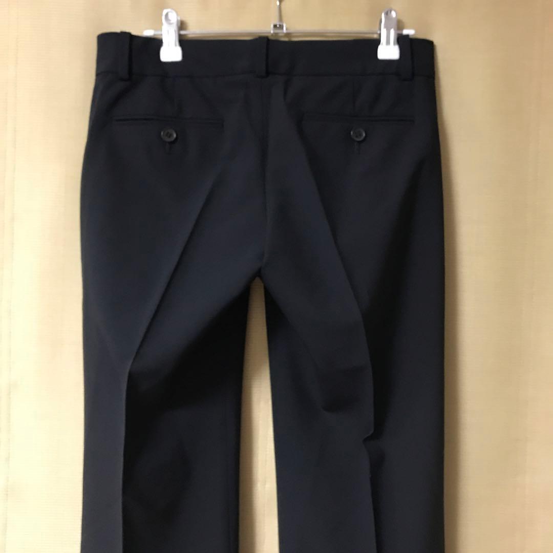 theory ブラックスーツ パンツセットアップ