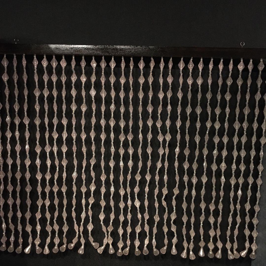 昭和　レトロ　★ビーズのれん　カーテン