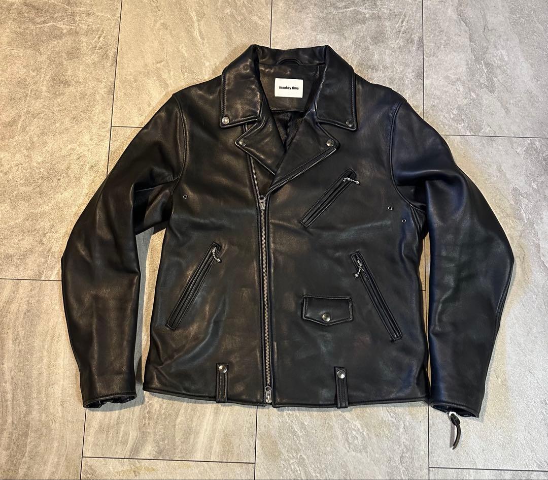 monkey time ダブルライダース　レザー　モンキータイム