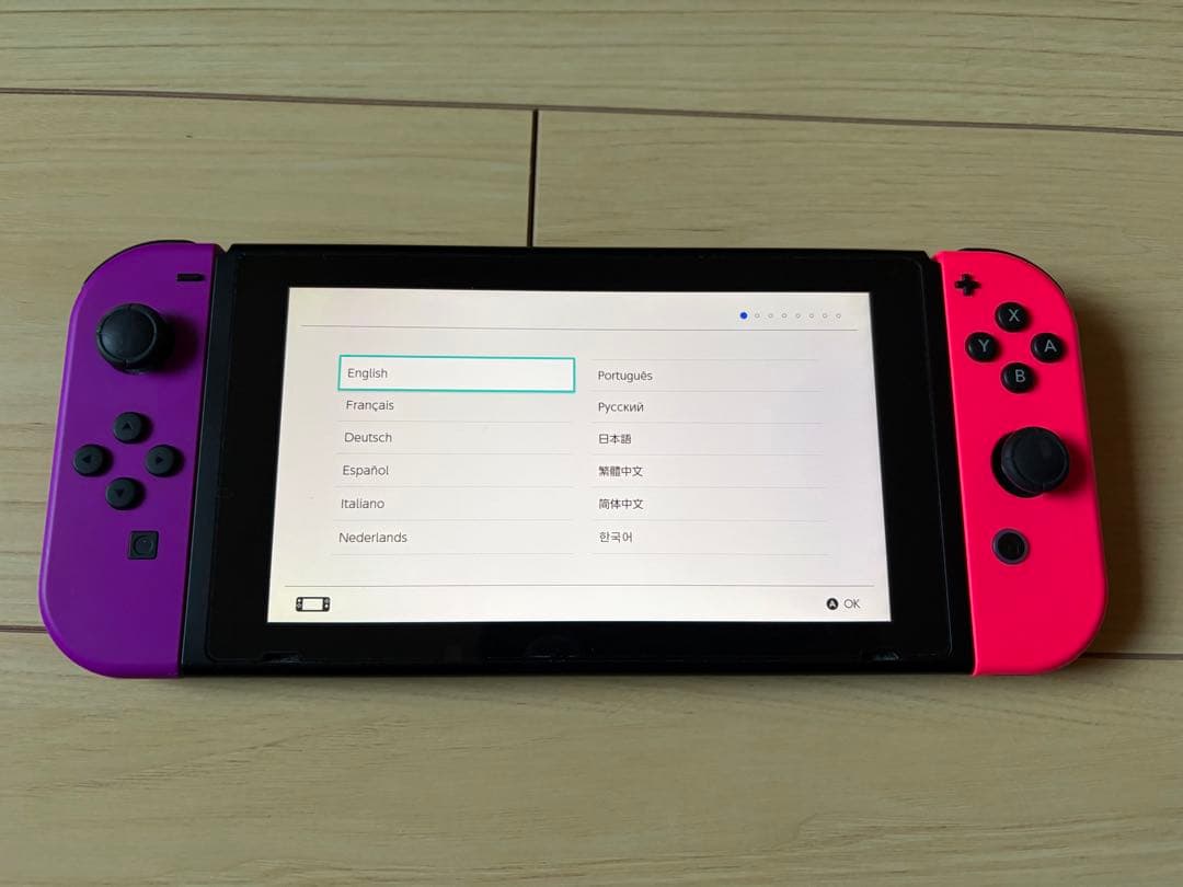Nintendo Switch 本体一式　128GB microSD付き