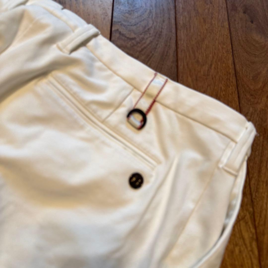 BRIEFING ゴルフパンツ 白 XL ストレッチ