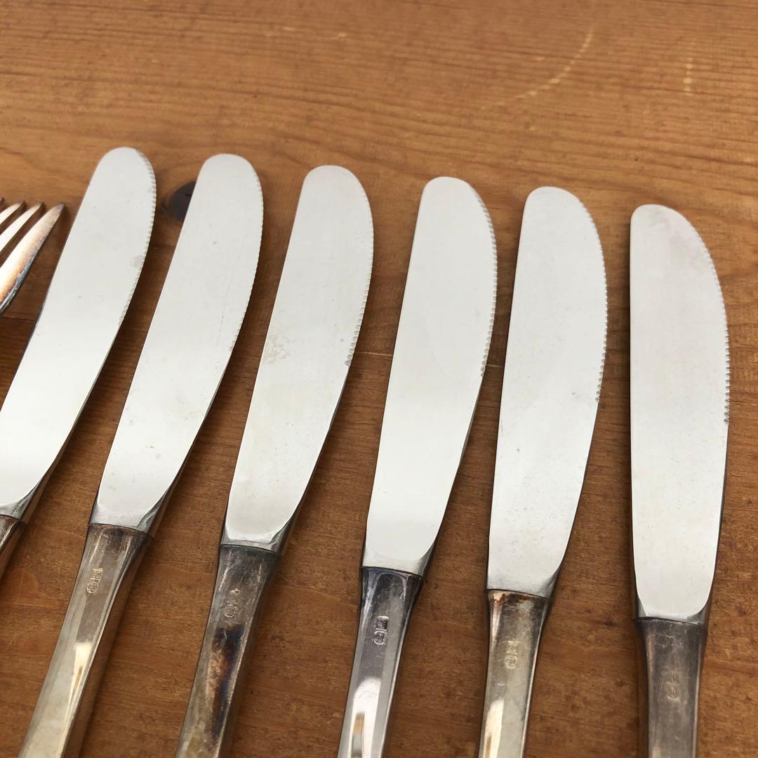 berndorf ナイフ＆フォーク　12本セット　シルバープレート　ベルンドルフ