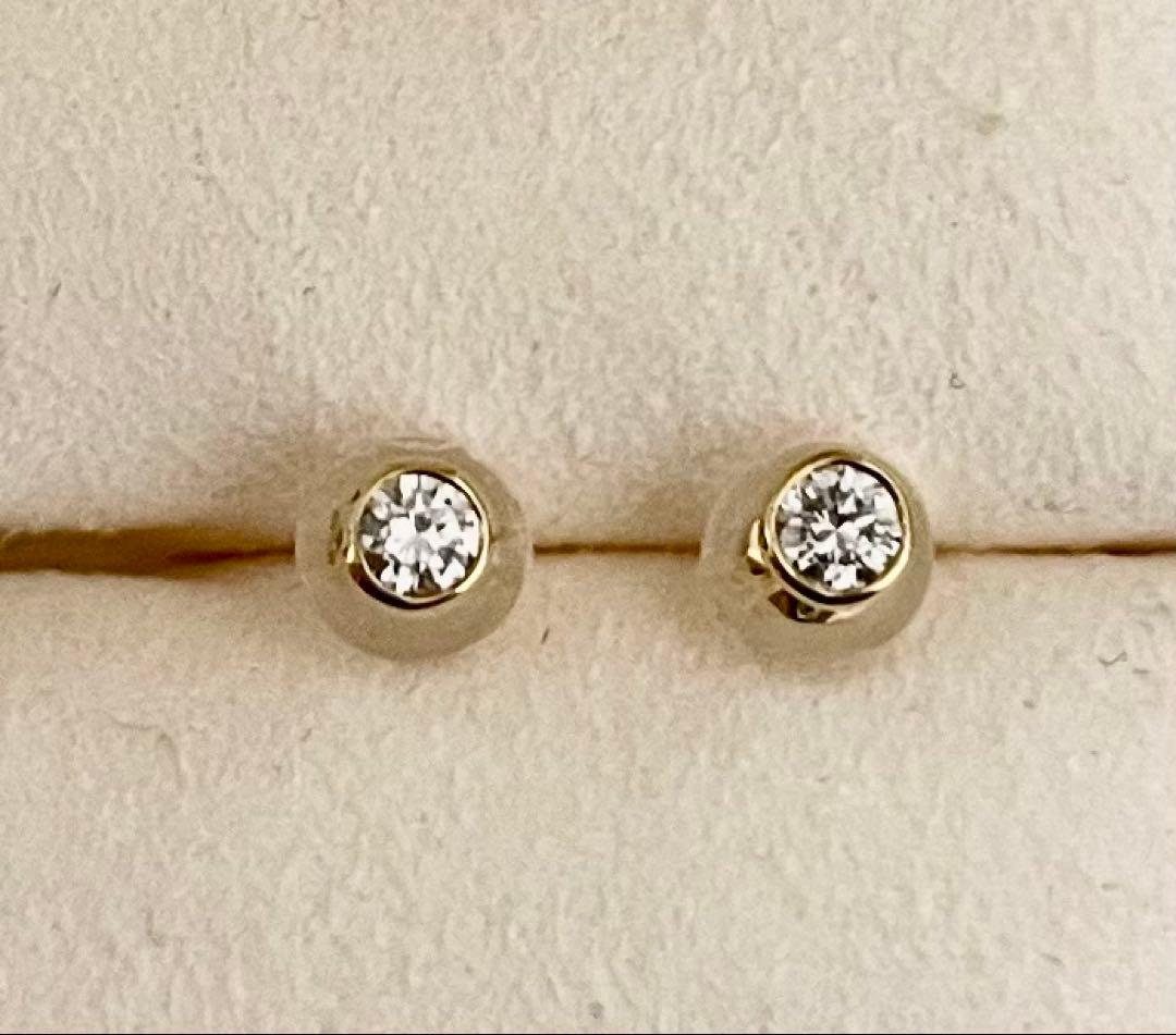 m*u様 K18 ダイヤモンドピアス