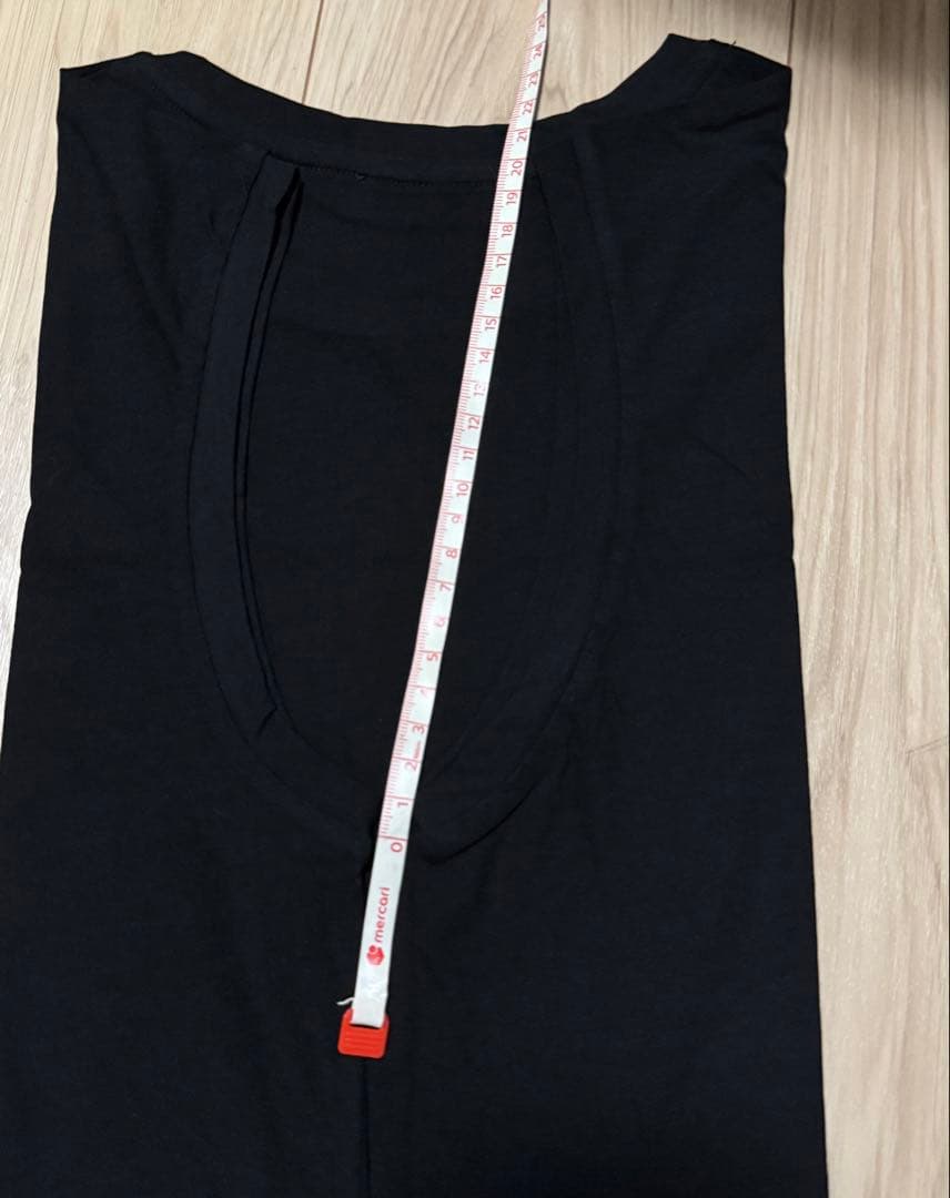 ATON エイトン☆ノースリーブ タンクトップ 60 FRESCA 黒 01