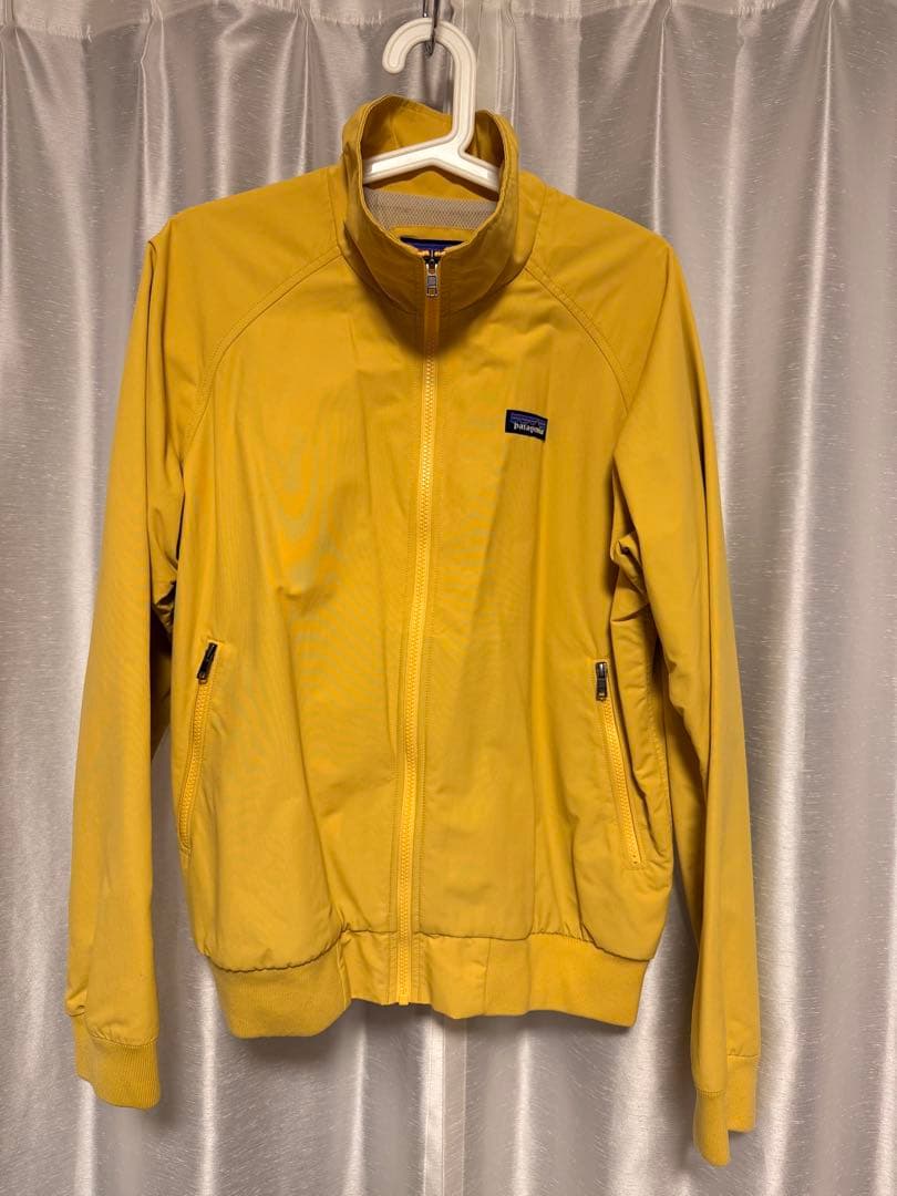 patagonia イエロー ジップアップジャケット M
